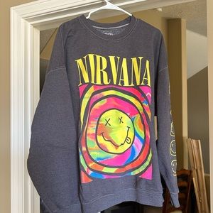 Urban Outfitters Nirvana sweatshirt. Size: s/m